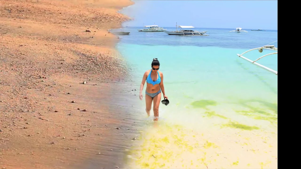 ALONA BEACH, PANGLAO ISLAND ,BOHOL PHILIPPINES, WHITE SAND BEACH, TROPICAL PARADISE