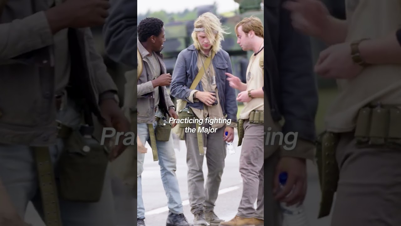 When our boys aren't walking, they're...