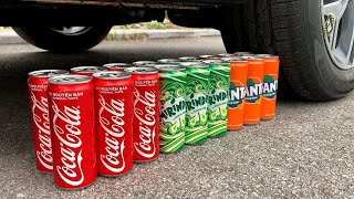 Çıtır ve Yumuşak Şeyleri Arabayla Ezmek!  Deney Arabası - Kola, Farklı Fanta Şeker Balonları oyuncak screenshot 3