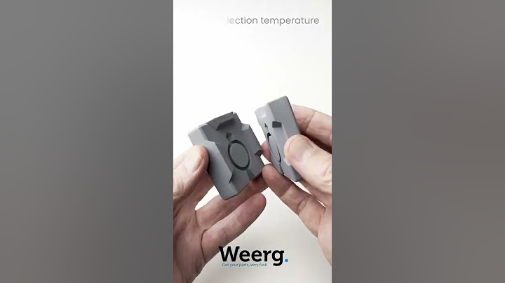3D printed High Temp Resin for molding