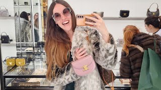 LONDON LUXURY SHOPPING VLOG 🔥 NEW Louis Vuitton, Chanel, Celine, Bottega Veneta 🔥 Harrods Christmas