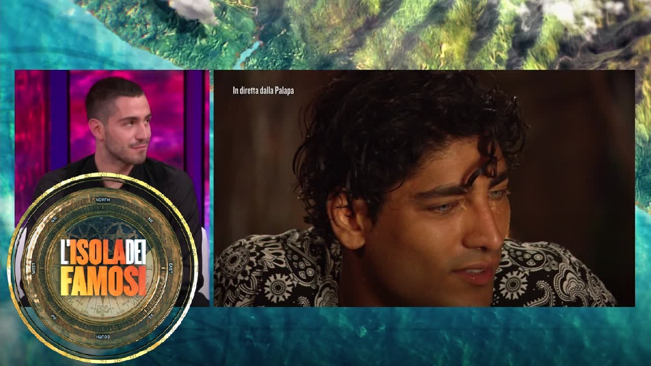 L'Isola dei Famosi - Il confronto tra Tommaso Zorzi e Akash