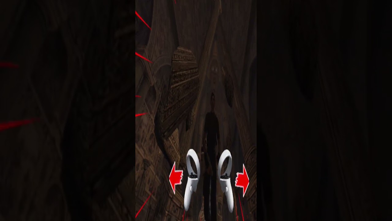 Resident Evil 4 stone man|| Oculus Quest 2 gameplay  ||  short video