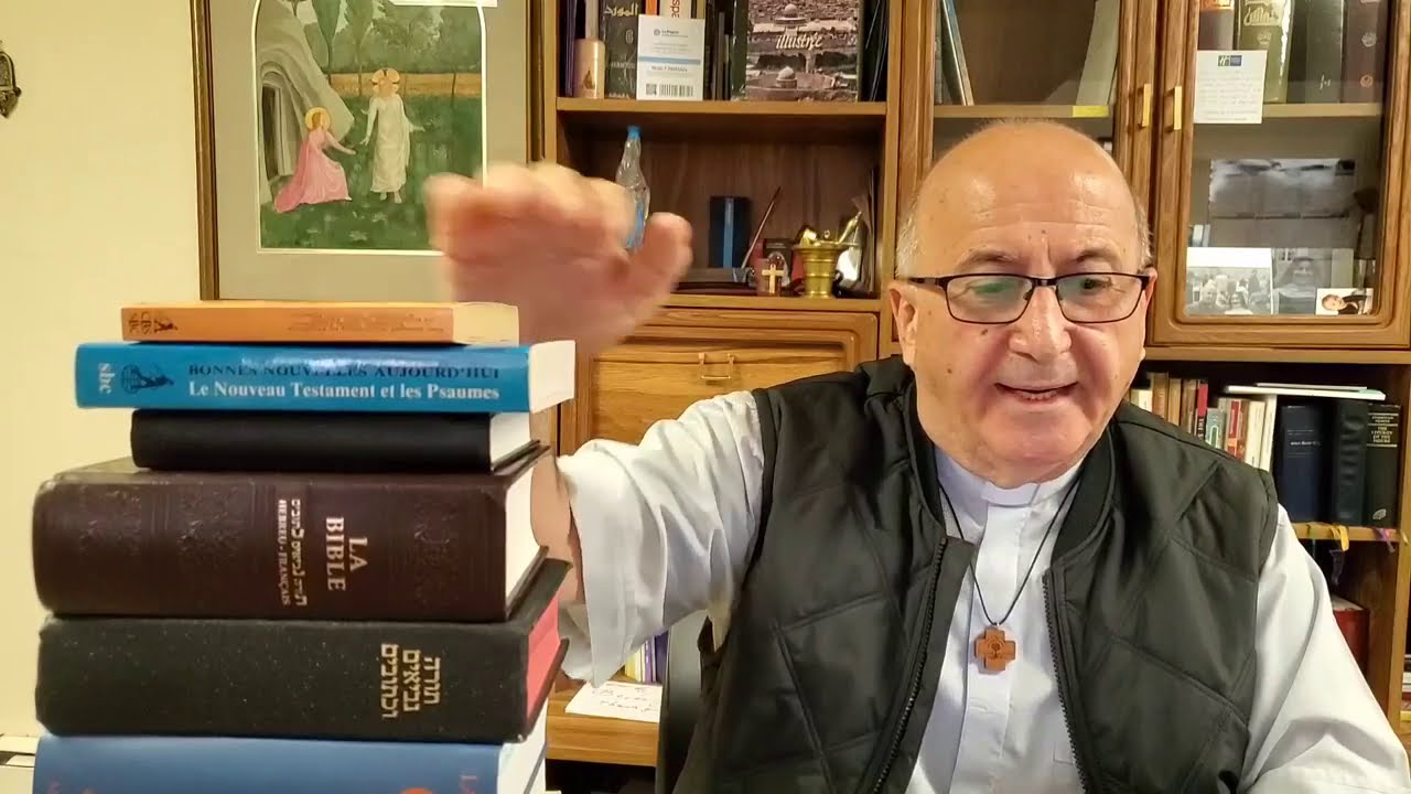 Parler de la bible à nos jeunes; Monseigneur Noël Farman, Paroisse SainteFamille, Calgary