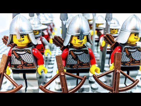 lego lion knight army