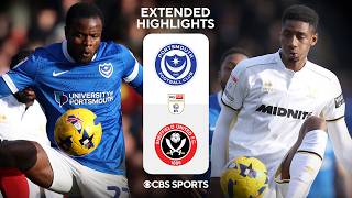 Portsmouth vs. Sheffield United: Extended Highlights | EFL Championship | CBS Sports Golazo