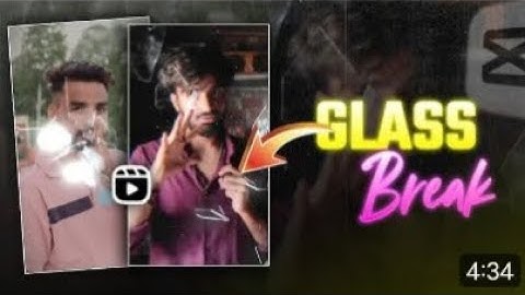 glass break effect in video|SA Editing|Ducky bhai Danish taimoor ahmed shamil ki