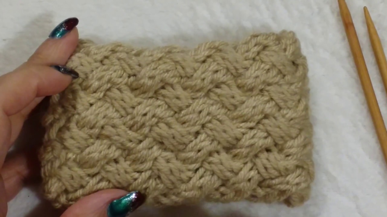 Basket Weave Stitch YouTube