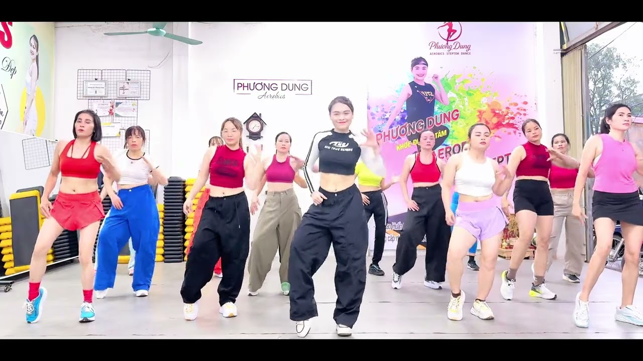 10 phút Eo sau thon gọn bờ vai | Music MÊ CUNG | 192 | Phương Dung Aerobics