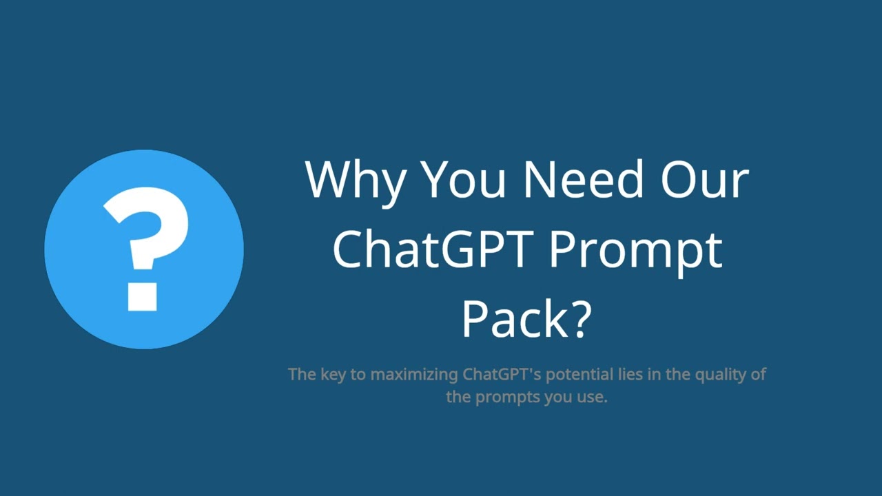 Unleash the Full Power of ChatGPT: Why You Need the ChatGPT Prompt Bundle Today.
