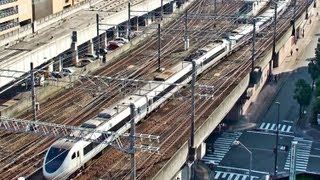 「特急はくたか」越後湯沢行。金沢駅発車。