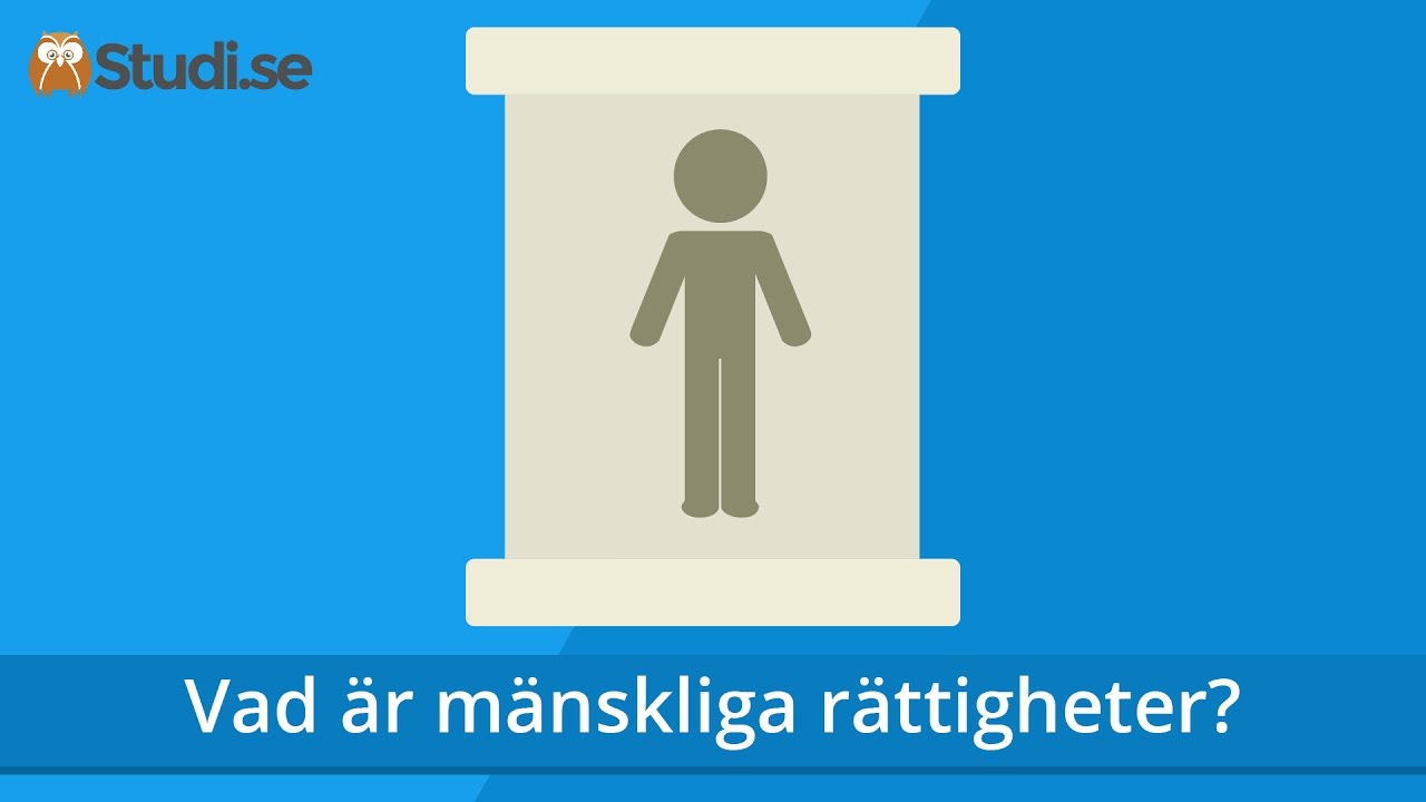 Vad är mänskliga rättigheter? (Samhällskunskap) - www.binogi.se