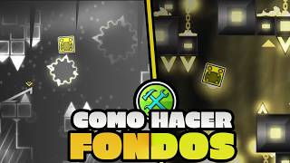 HOW TO MAKE BACKGROUNDS IN GEOMETRY DASH 2.2 (BEGINNER TUTORIAL)