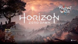 Horizon Zero Dawn Title Screen (Horizon Zero Dawn: Complete Edition 2017)