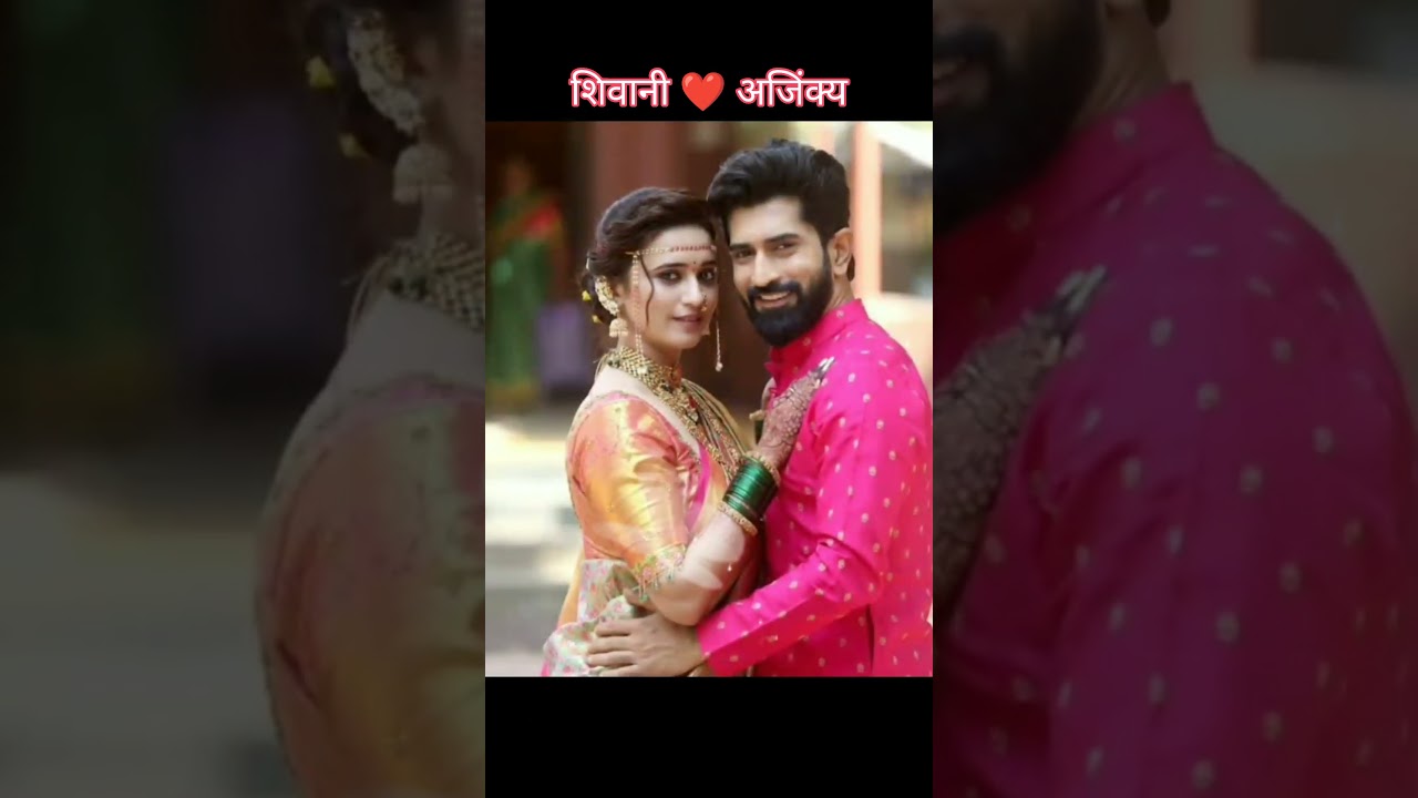 actress Shivani surve with husband Ajinkya nanaware 💞 