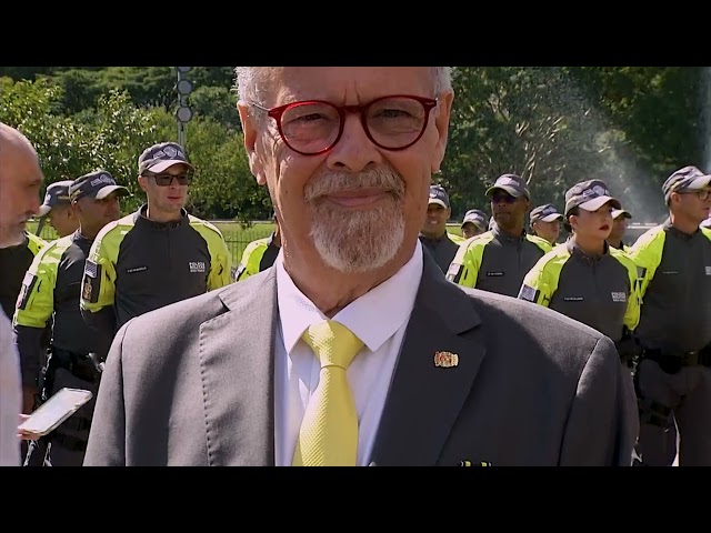 Presidente da Câmara de SP é homenageado pelo Comando de Policiamento de Trânsito da PM