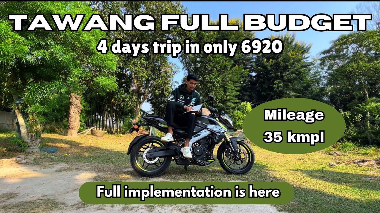 Complete Tawang Ride Budget Guide 🇮🇳| Every Cost Explained! (Fuel, Stay, Food) | Must Watch 👀
