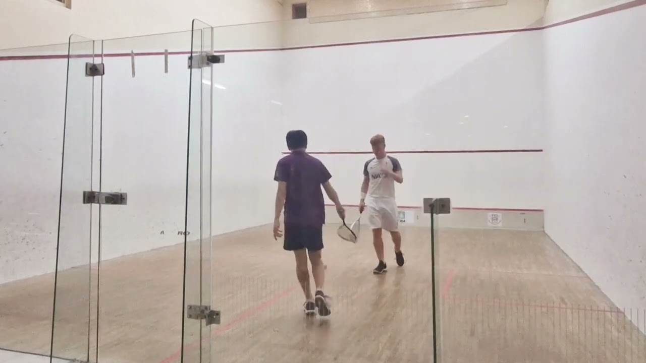 Set 2, John Yi Guan v Dom of UK Arm Forces, amazing nicks & backhand volley, 12 November 2024