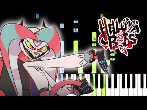 (I Don't Want To Be) Nobody's Bay Bay - Piano Tutorial - HELLUVA BOSS