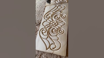 See How 2.5D CNC ASMR Is Impossible to Skip #woodworking #wood #satisfying