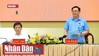 Chủ tịch Quốc hội làm việc với Ban Thường vụ Tỉnh ủy Bến Tre