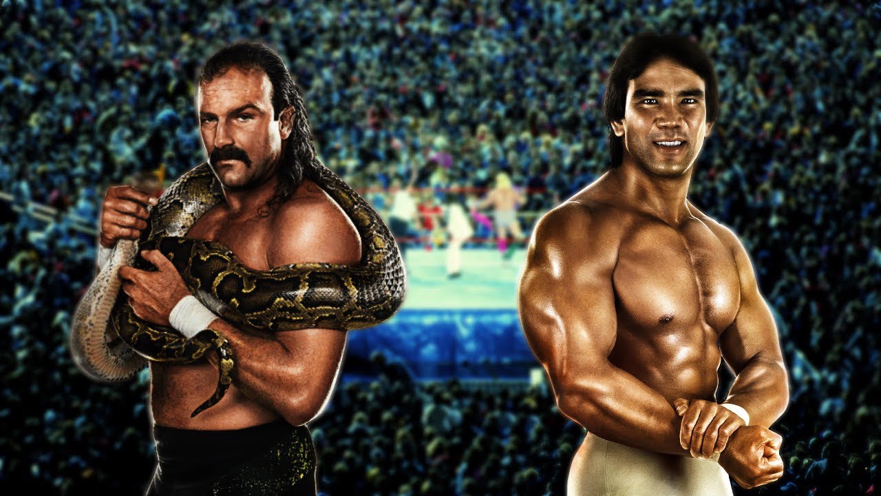 Jake The Snake Roberts On DDTing Ricky Steamboat On Cement YouTube