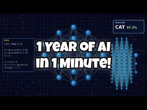 1 Year of an AI Major in 1 Minute