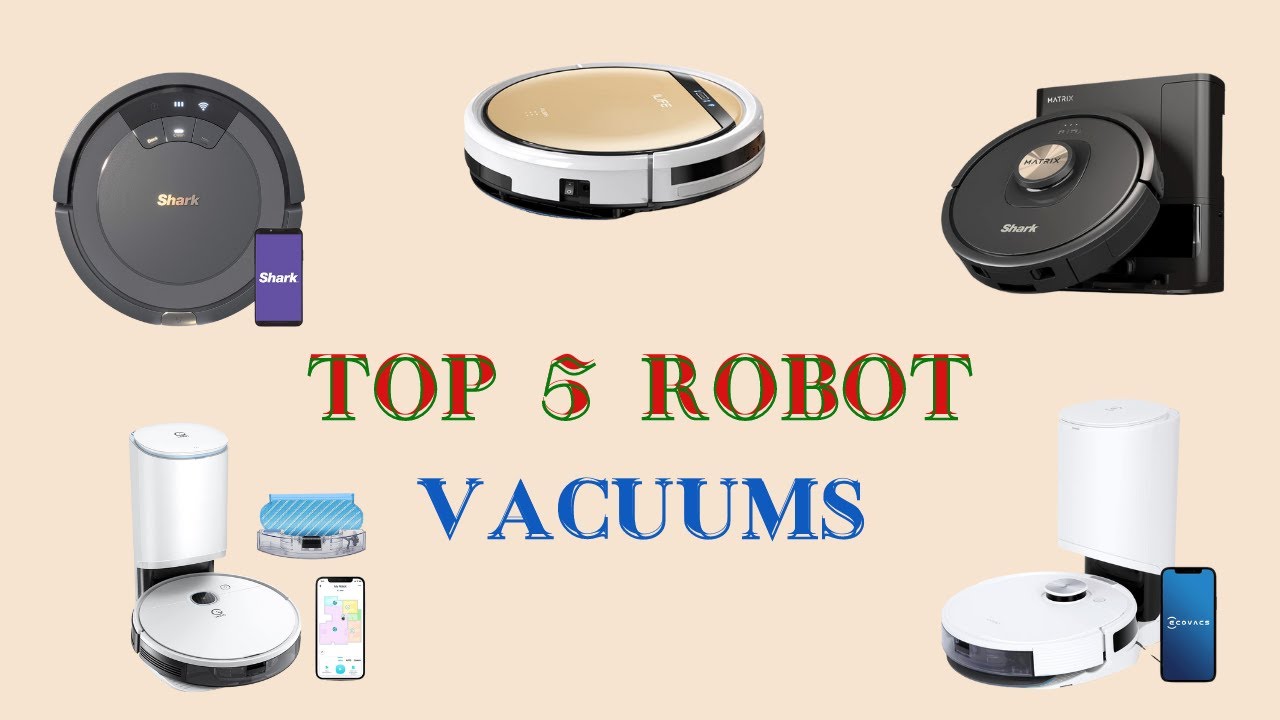 Top 5 Robot Vacuums best review video. YouTube
