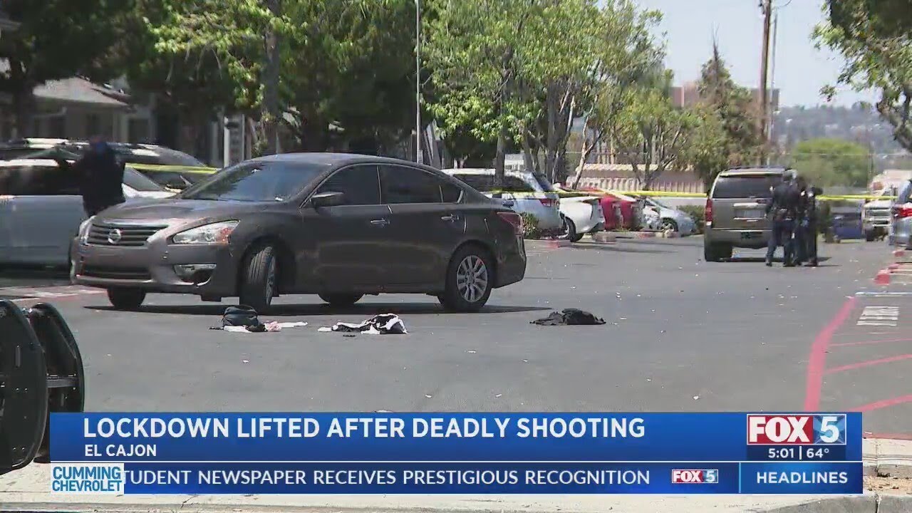 Lockdown lifted after deadly shooting - YouTube