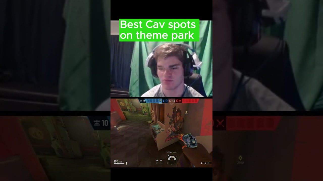 Best Cav spots on theme park,tom clancy's rainbow six siege tips and tricks