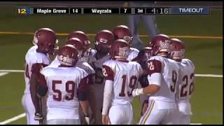 Maple Grove vs. Wayzata High School Football