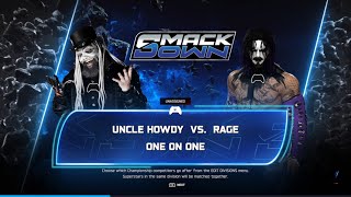 Uncle Howdy vs RAGE - One on One | WWE 2K26