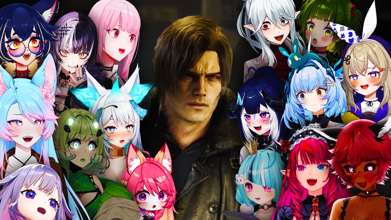 VTubers React to the LEON Reveal in Resident Evil Requiem [PART 2]