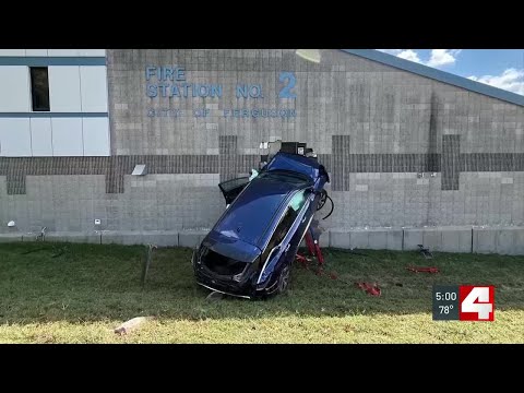 WATCH Video Shows Car Crashing Into Ferguson Fire Station 