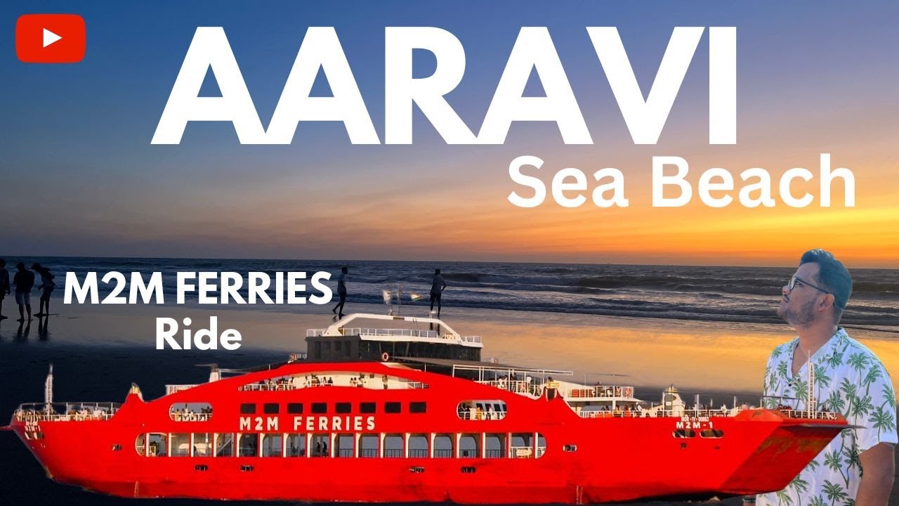 Konkan Costal Aaravi Sea Beach | M2M Ferries ride | Mumbai to Alibaug Ferry Ride | Night Camping