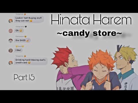 ~Hinata’s Candy Store?~ Hinata Harem part 16 // text video (Haikyuu)