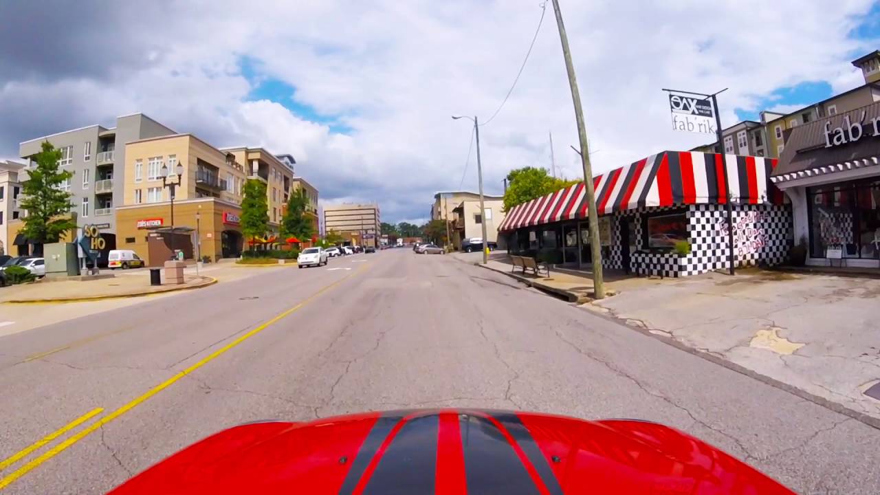 Driving in Homewood, AL - With The GoPro Hero4 Session