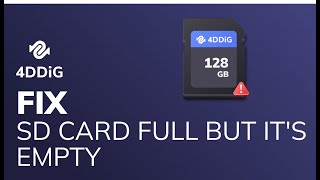 How to Fix SD Card Full but it's Empty| SD Card Reading Full Memory but it's Empty- SD Card Repair