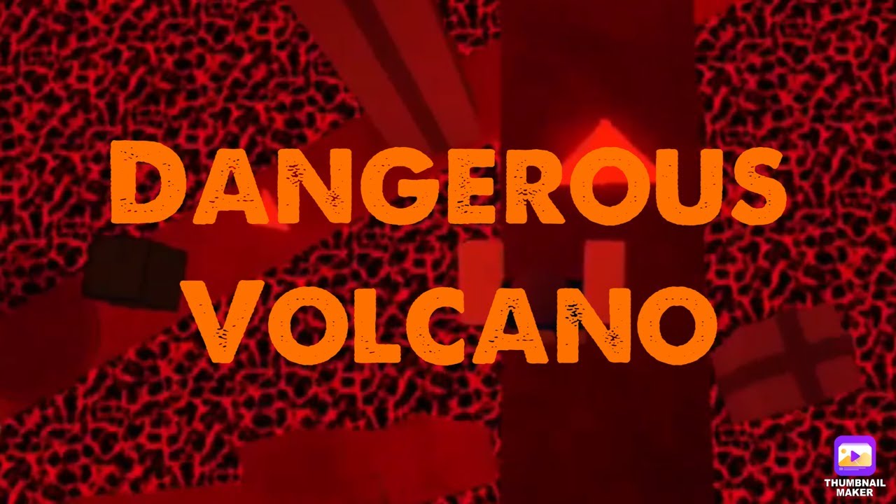Obby Creator- My Flood Escape Map completion #8: Dangerous Volcano [Insane]