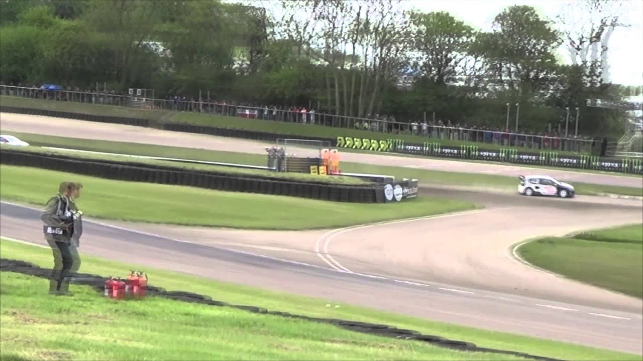 Petter Solberg World Rallycross Championship Lydden RX Round 2 2015