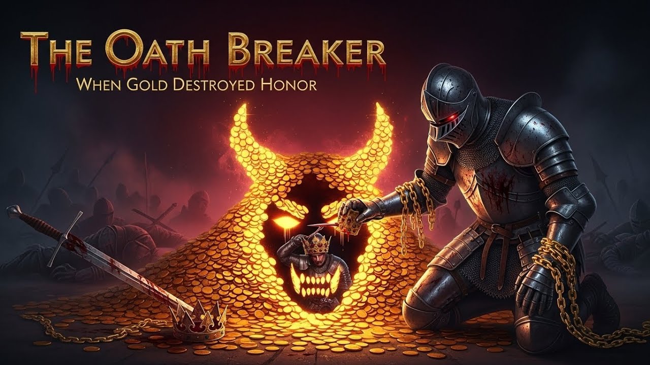 Нарушитель клятвы: падение рыцаря во тьму, когда золото навсегда осквернило его священную честь