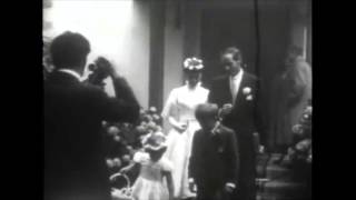 Audrey Hepburn And Mel Ferrers Wedding 1954