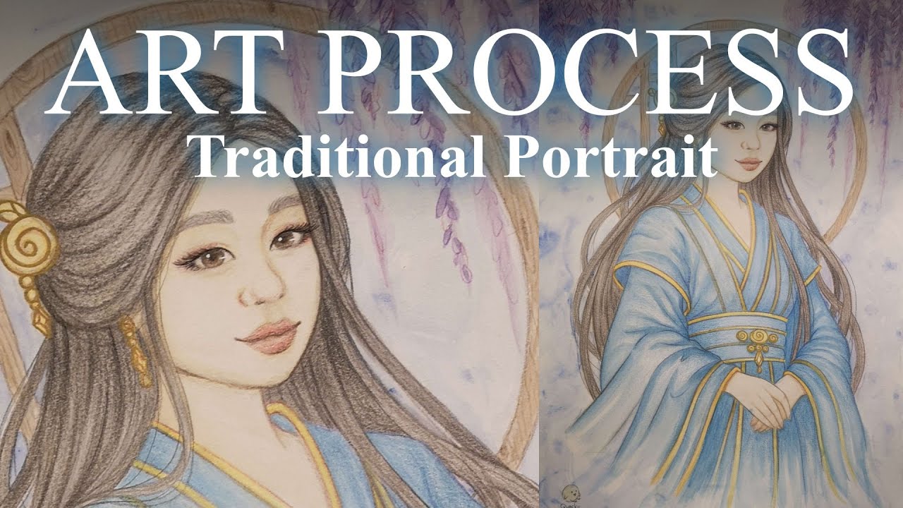 Traditional Portrait | Commission Art Process