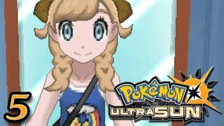 Pokemon Ultra Sun and Moon Part 5 ~ HAU'OLI CITY FASHION AND HAIRSTYLES ~ 3DS Gameplay Walkthrough