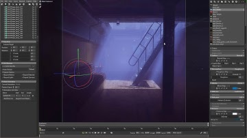 Creating dust particles using Maya Mash Network for Toolbag 3 - Part 2