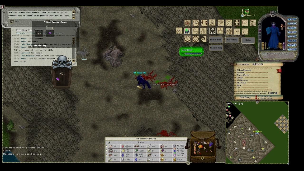 UOAlive Farming gold at the Red Solen Hive YouTube