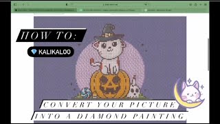 How to : Convert your picture into a diamond painting