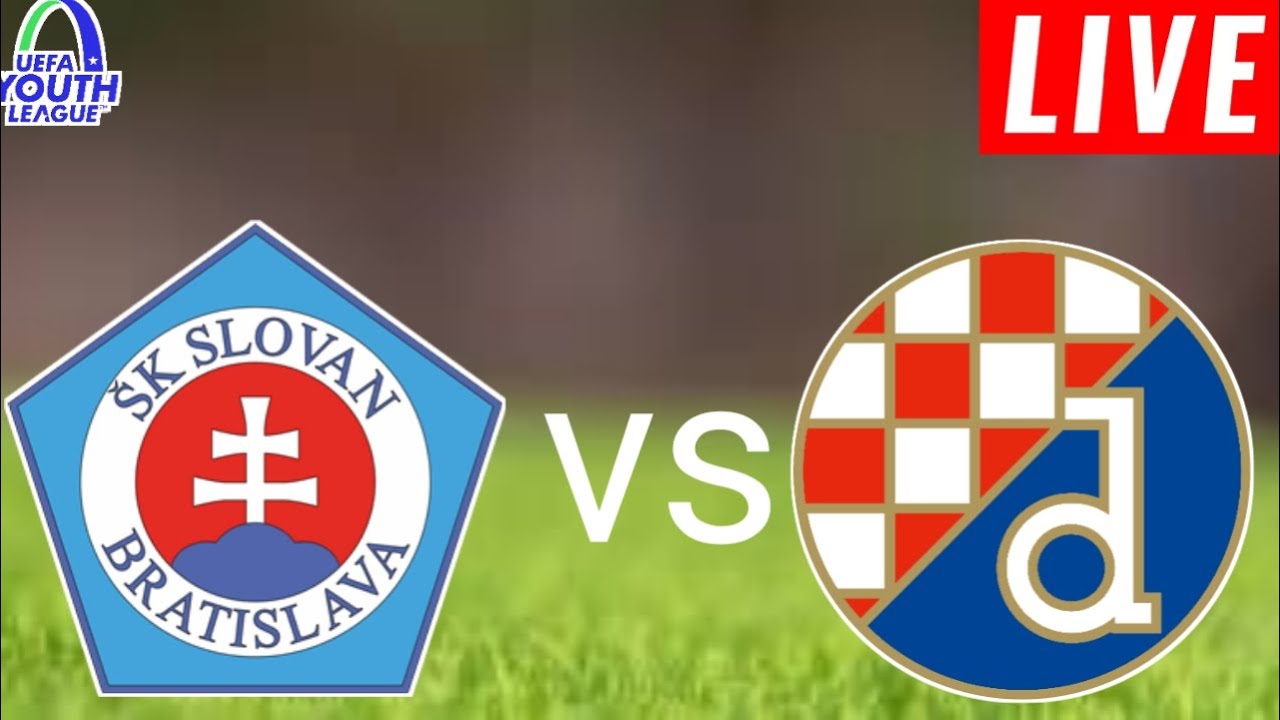 Slovan Bratislava U19 vs D. Zagreb U19 Live Score l Uefa Youth League 2024/ 25