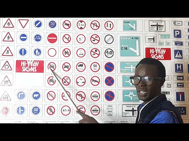 TRAFFIC SIGNS, HIGHWAY SIGNS OR ROAD SIGNS IN KENYA PART 2. REGULATORY SIGNS. HOW DO I KNOW THEM. class=