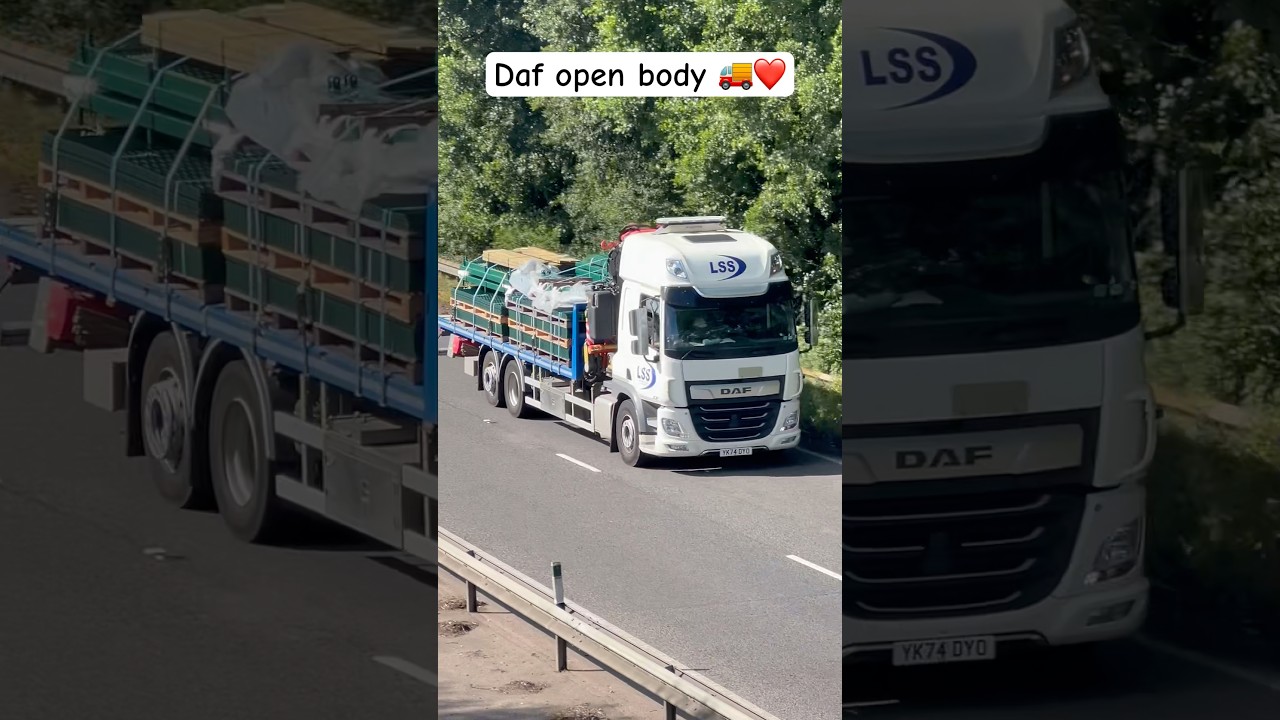 DAF Open Body Beautiful Truck | 🚛✨ | 